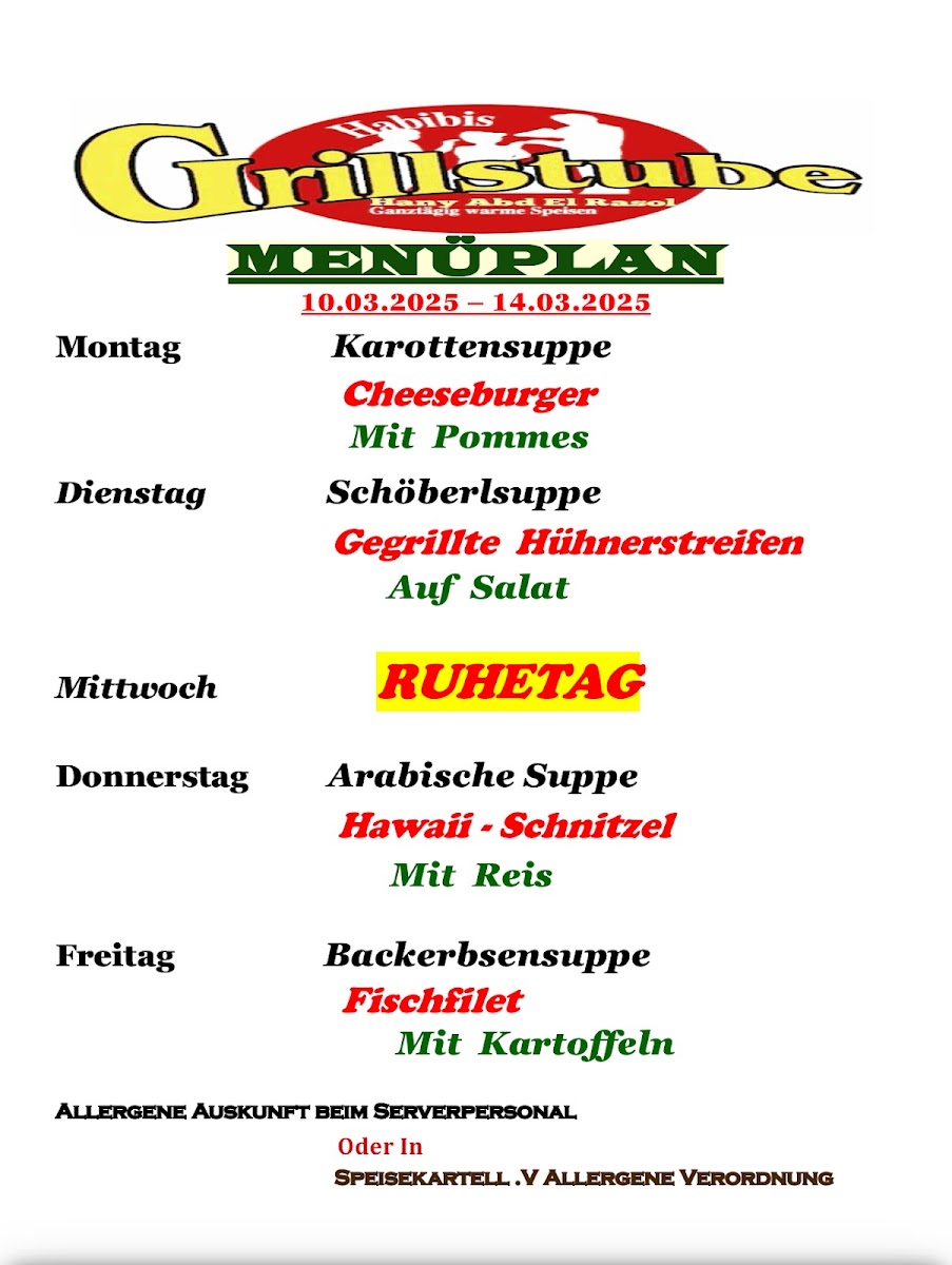Menu Habibi's Grillstube-7
