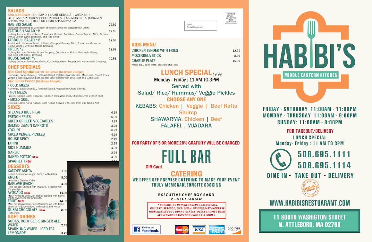 Menu Habibi's Middle Eastern Kitchen-3