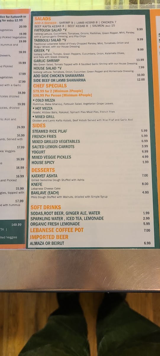 Menu Habibi's Middle Eastern Kitchen-8