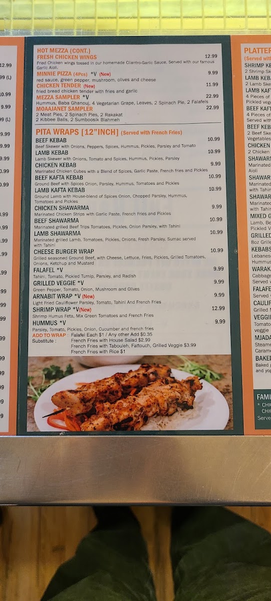 Menu Habibi's Middle Eastern Kitchen-9