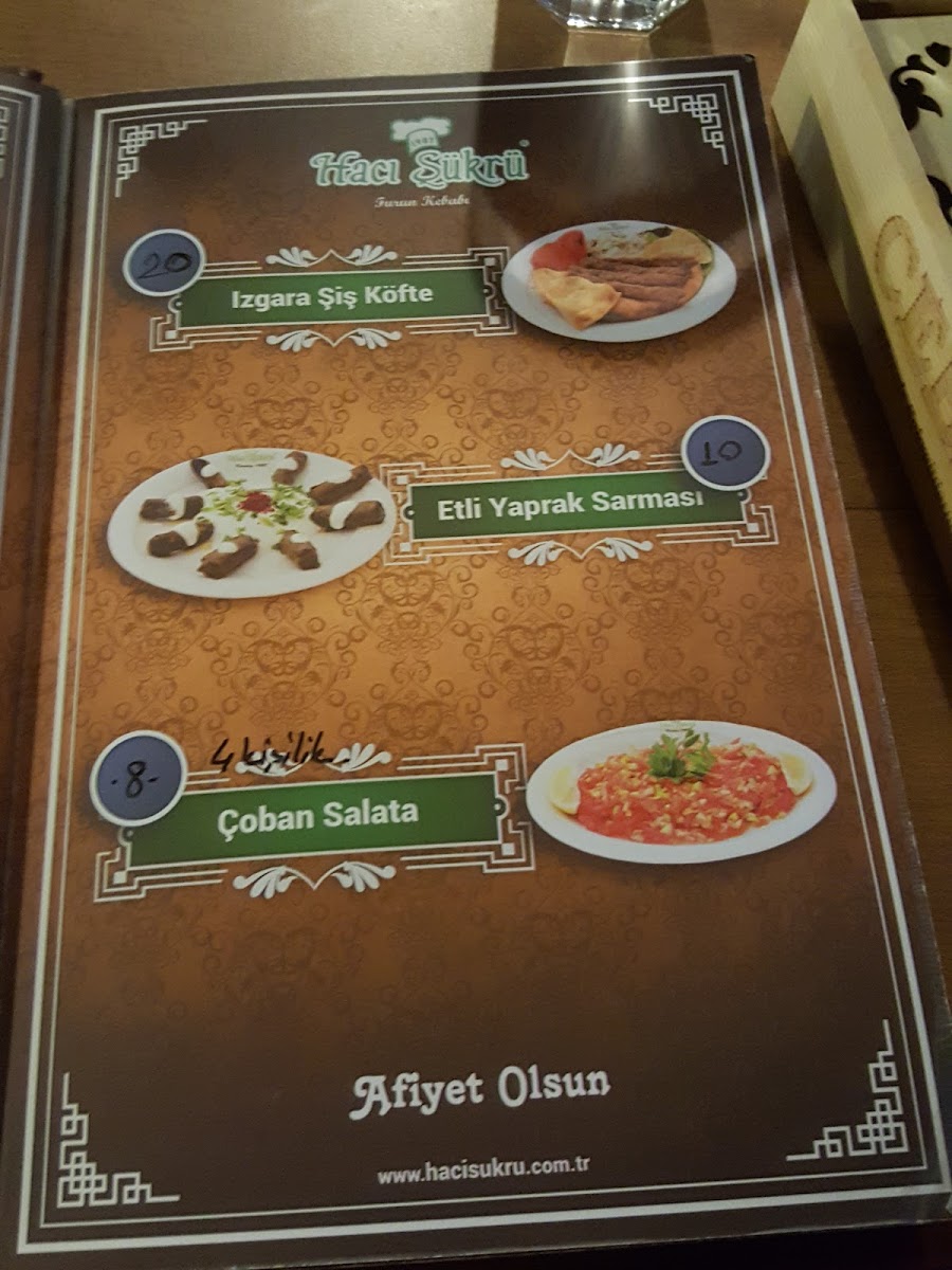 Menu Hacı Sukru Meram-3