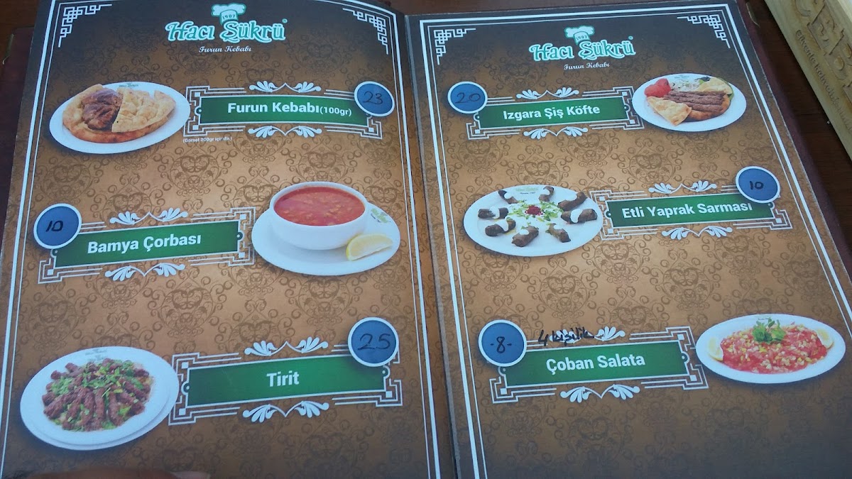 Menu Hacı Sukru Meram-7