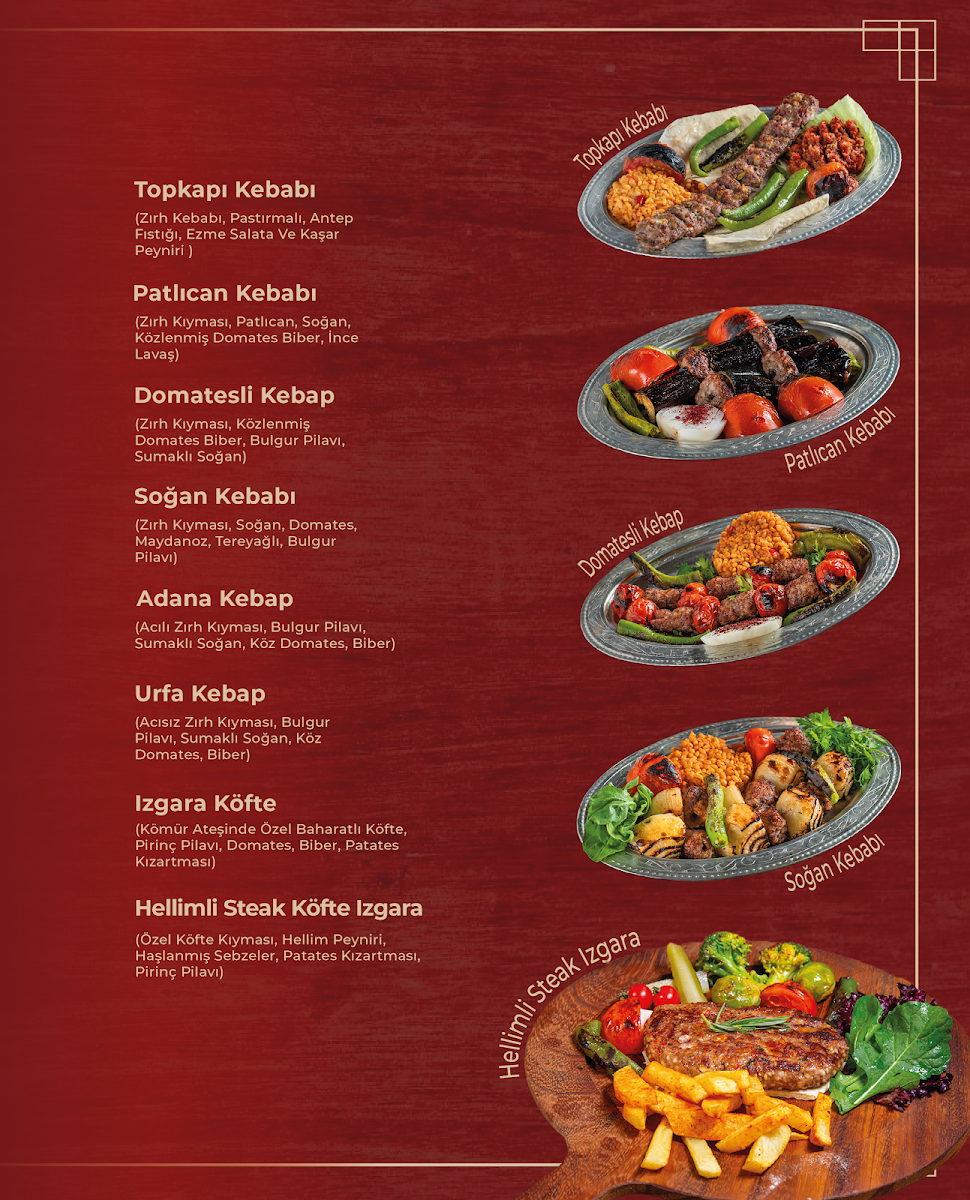 Menu Hacıbaşar - Kebap Katmer Şişli-2