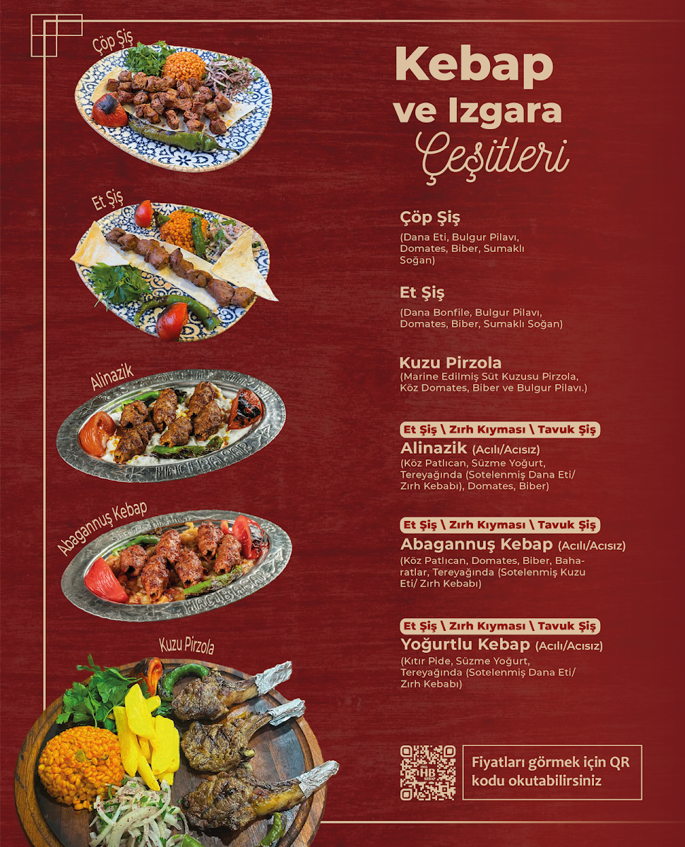 Menu Hacıbaşar - Kebap Katmer Şişli-5