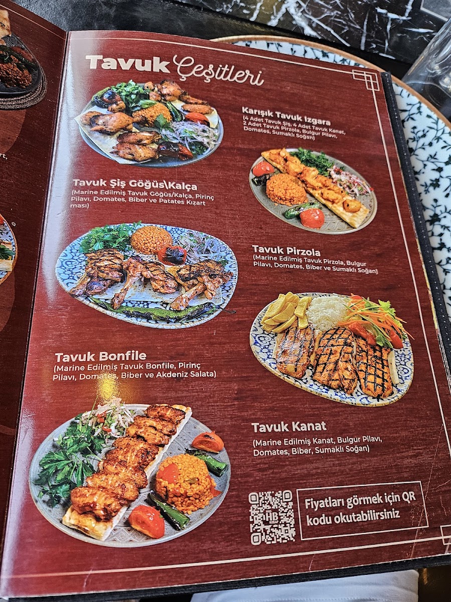 Menu Hacıbaşar - Kebap Katmer Şişli-6