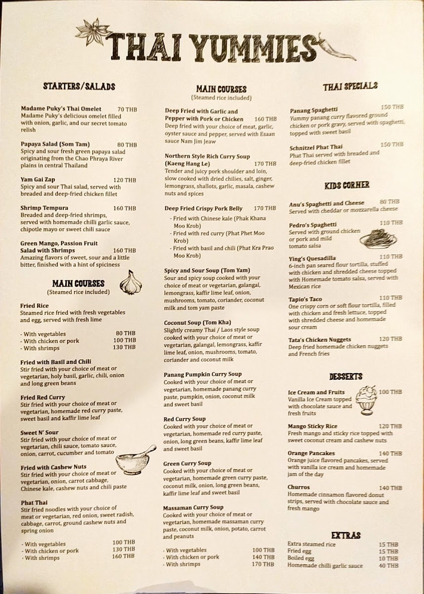 Menu Hacienda Happy Days Restaurant-3