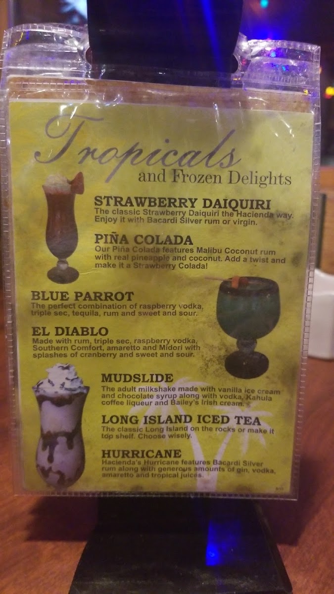 Menu Hacienda Mexican Restaurants-5