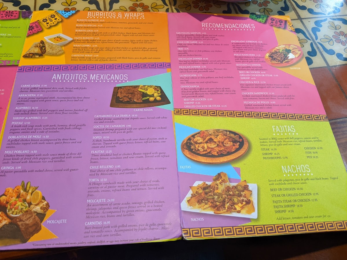 Menu Hacienda San Miguel: House Of Tequila-8