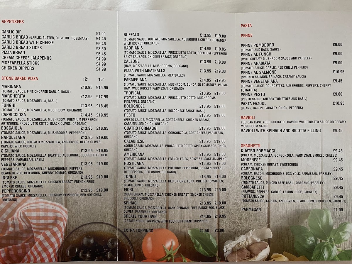 Menu Hadrians Italian Cuisine Acton-4