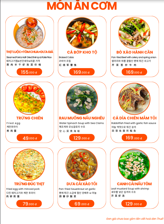 Menu Hải Sản Đà Nẵng Bé Biển-10