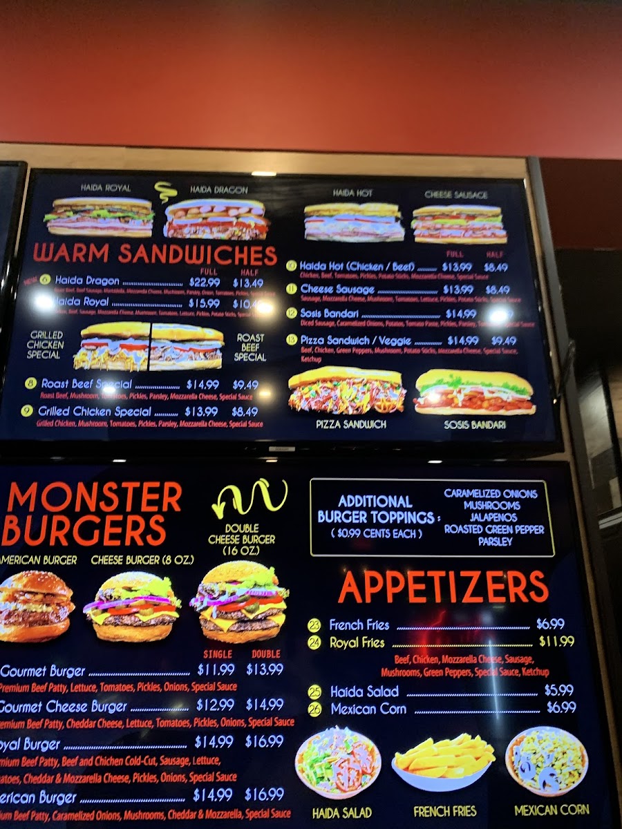 Menu Haida Sandwich & Cafe (Haida Plus)-10