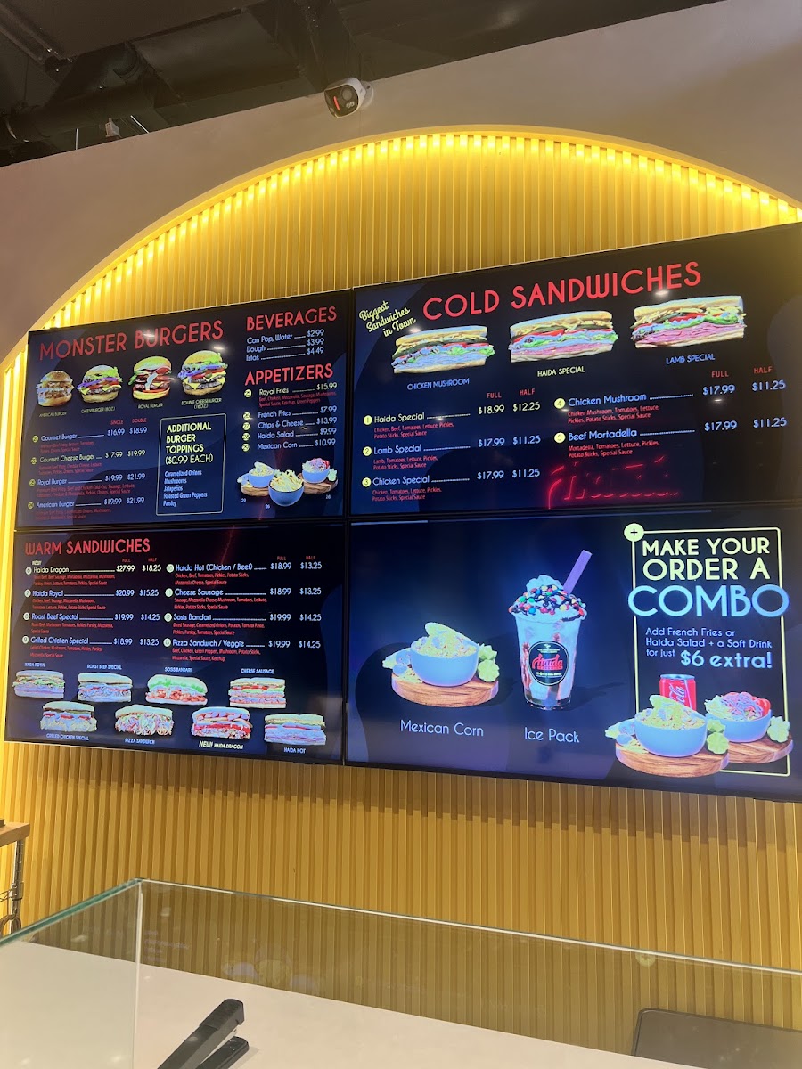 Menu Haida Sandwich & Cafe (Haida Plus)-2