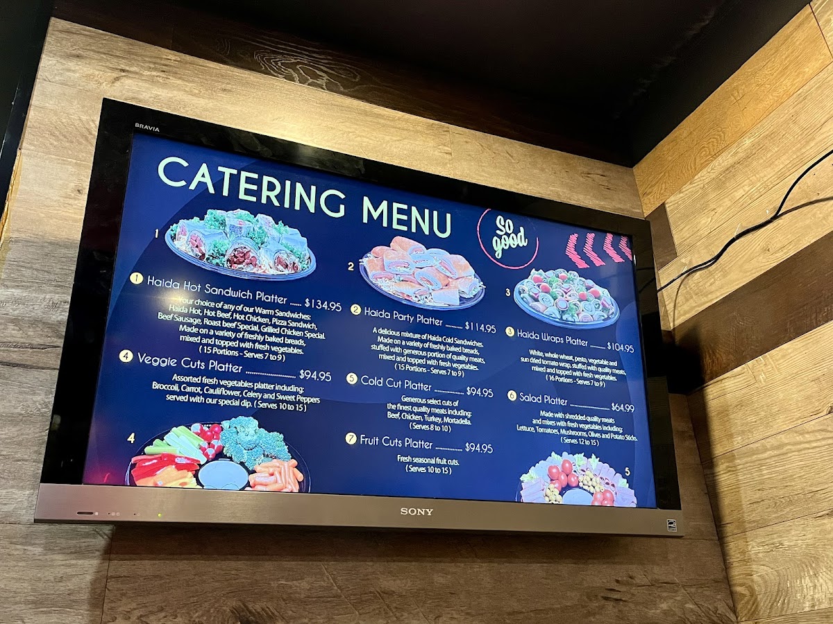 Menu Haida Sandwich & Cafe (Haida Plus)-7