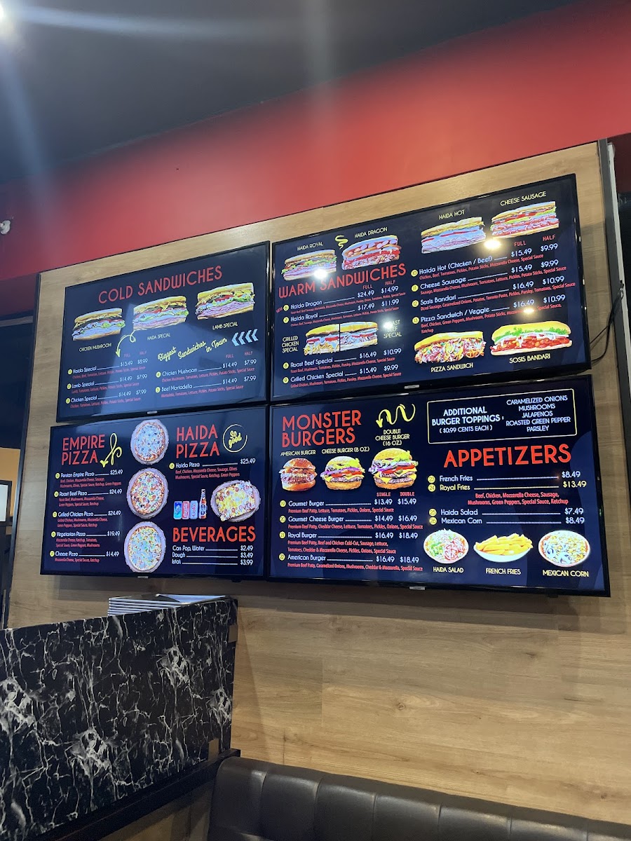 Menu Haida Sandwich & Cafe (Haida Plus)-8
