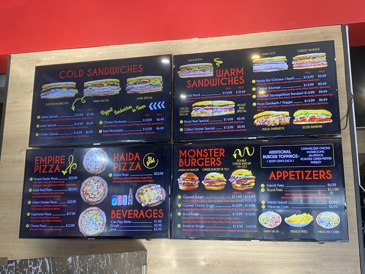 Menu Haida Sandwich & Cafe (Haida Plus)-9