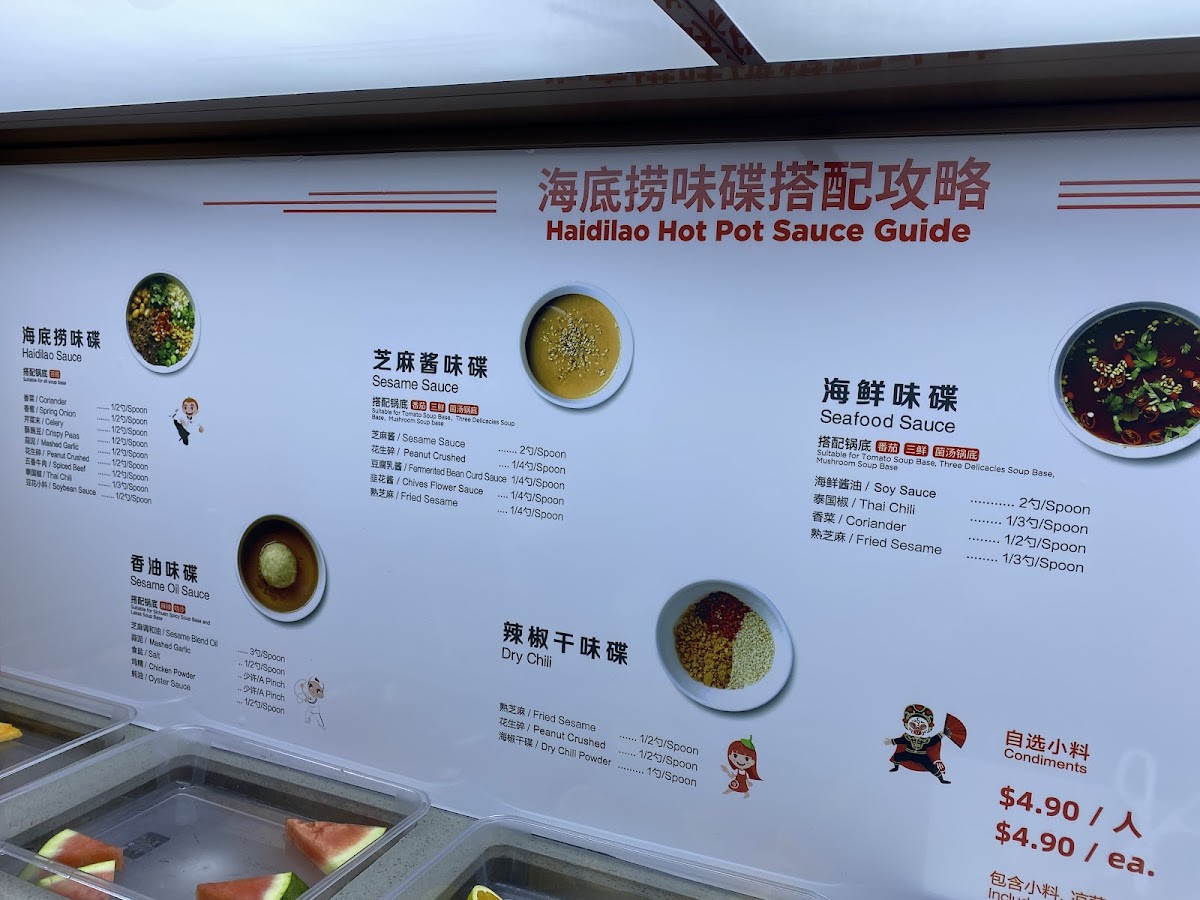 Menu Haidilao Hotpot Box Hill-9