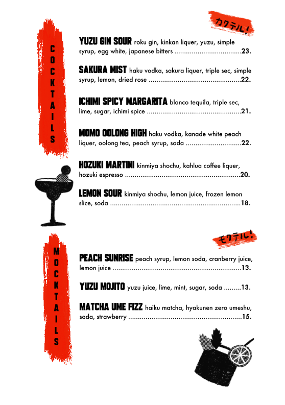 Menu Haiku-3