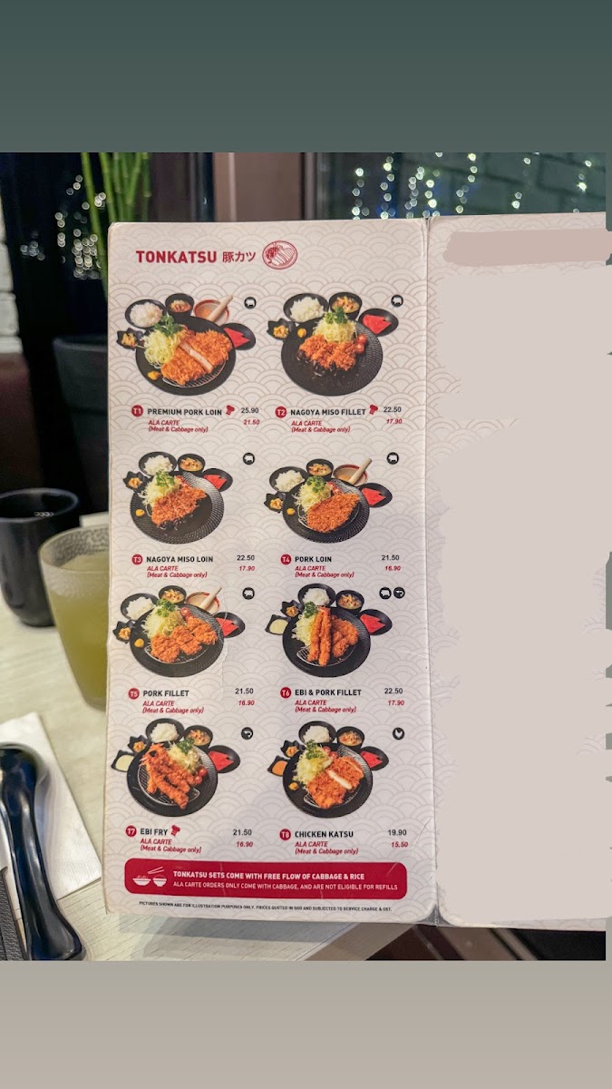 Menu Hajime Tonkatsu & Ramen (Myvillage @ Serangoon Garden)-9