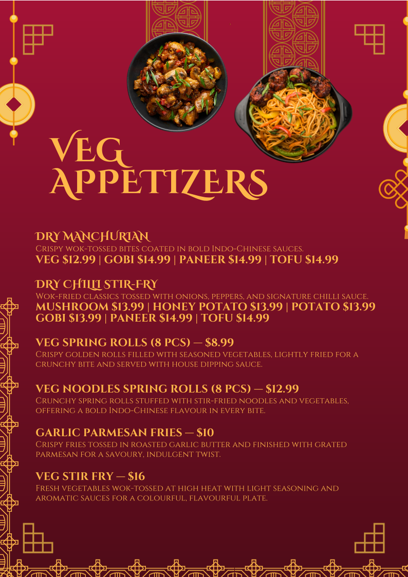 Menu Hakka Mirchi | Brampton-6