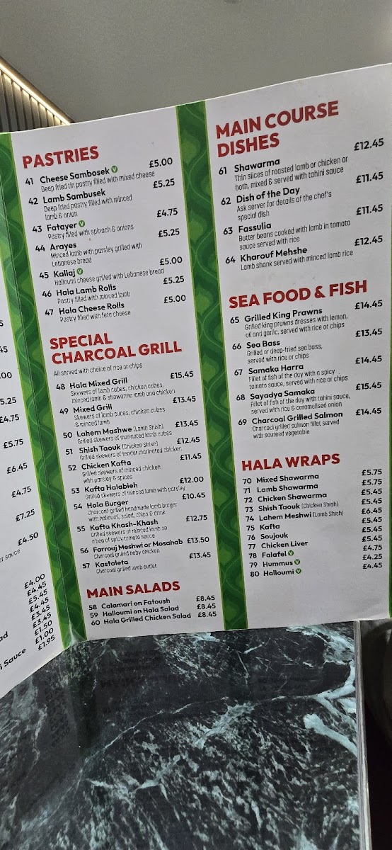 Menu Hala Lebanese-9