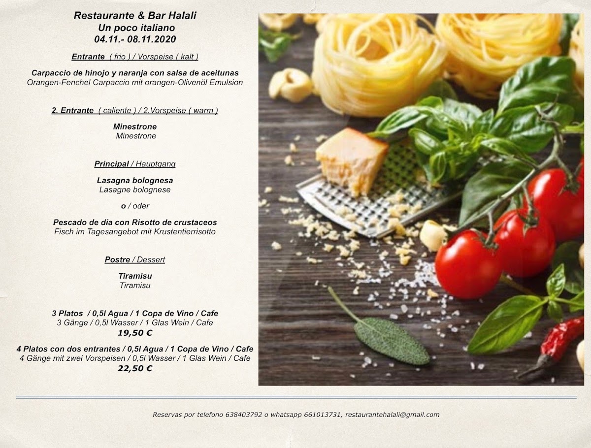 Menu Halali Restaurante & Bar-5