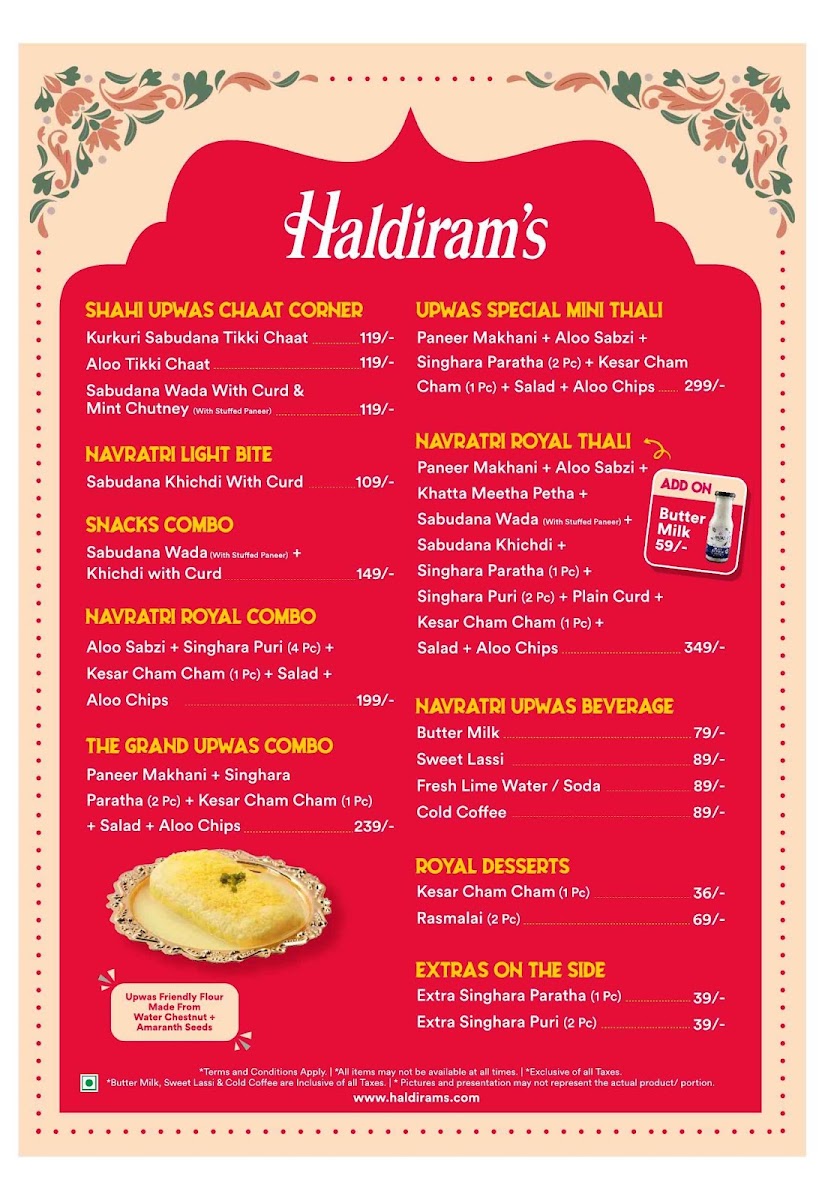 Menu Haldiram's-1