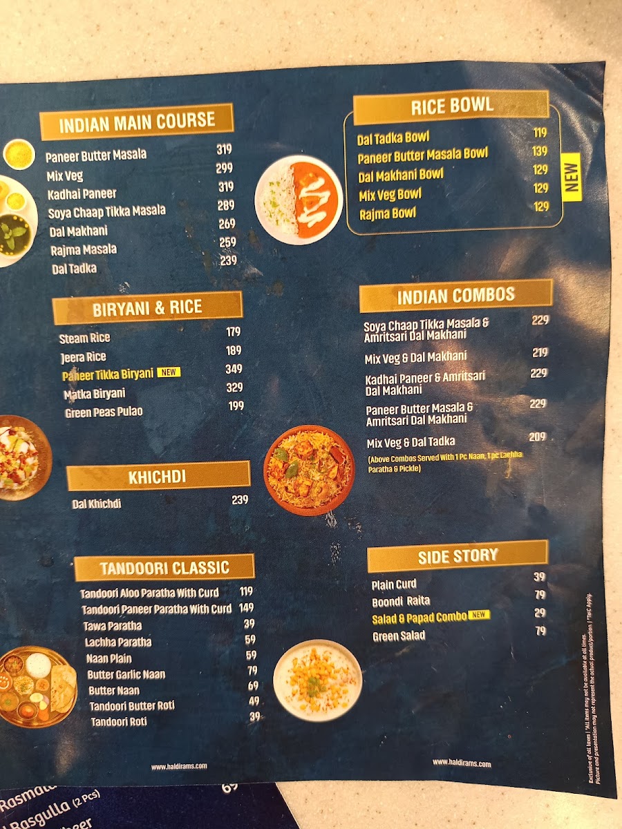 Menu Haldiram's-5
