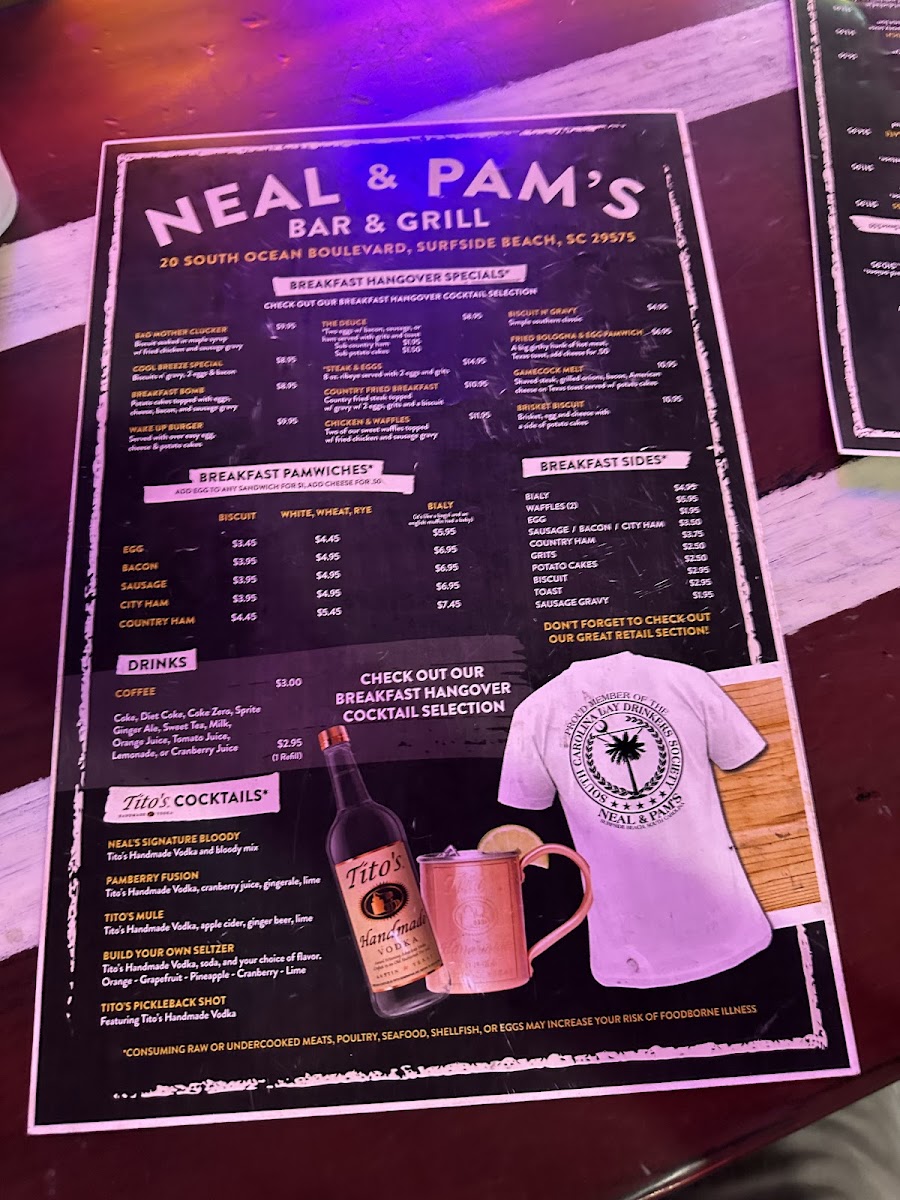 Menu Hamburger Joe's Of Surfside-5