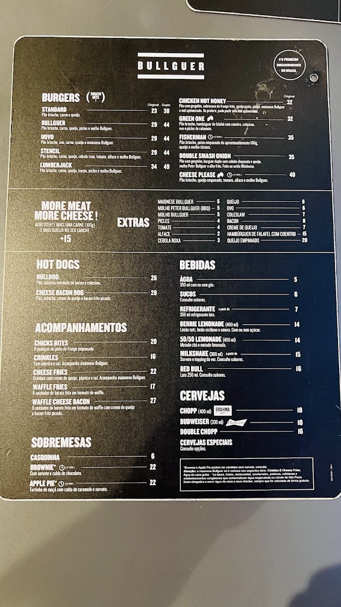 Menu Hamburgueria Bullguer-1