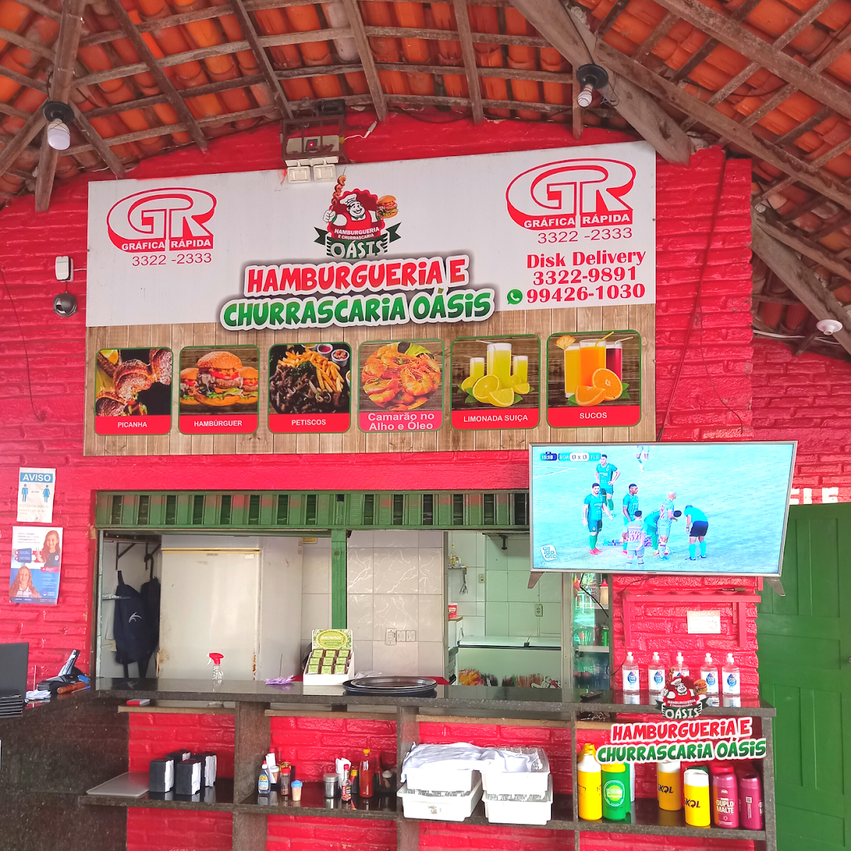 Hamburgueria E Churrascaria Oásis