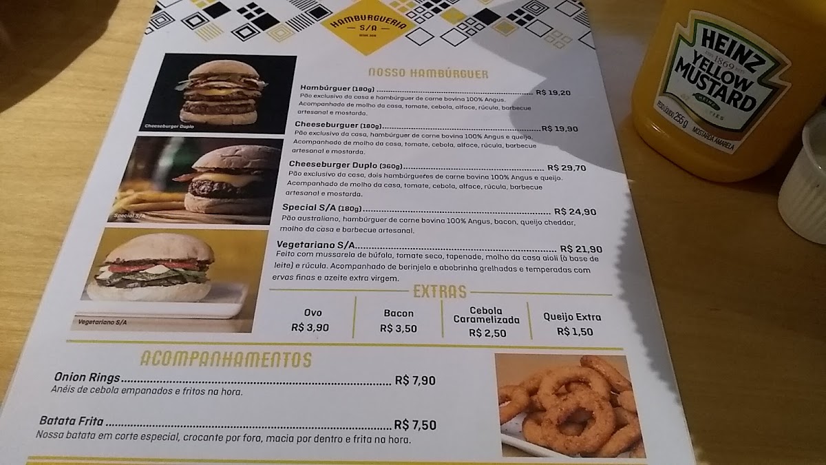 Menu Hamburgueria Sa No Centro - Rj-6