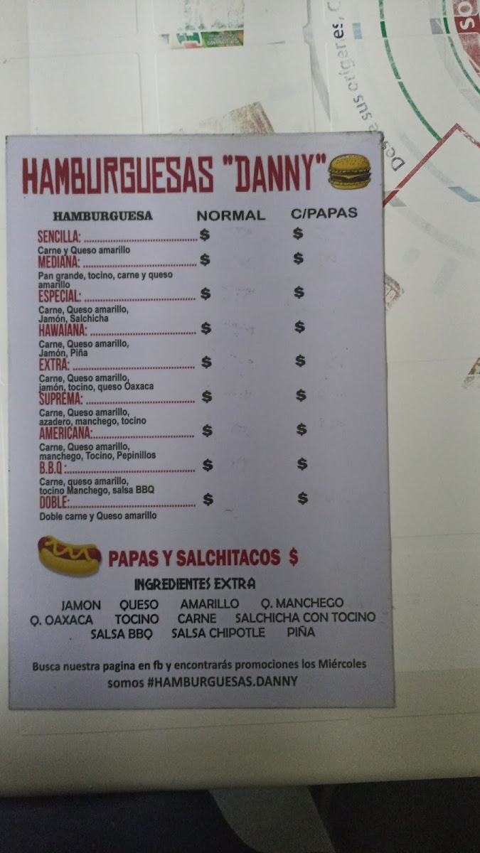 Menu Hamburguesas Danny-2