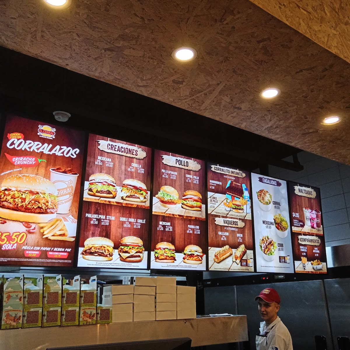 Menu Hamburguesas El Corral Paseo San Francisco - Cumbayá-10