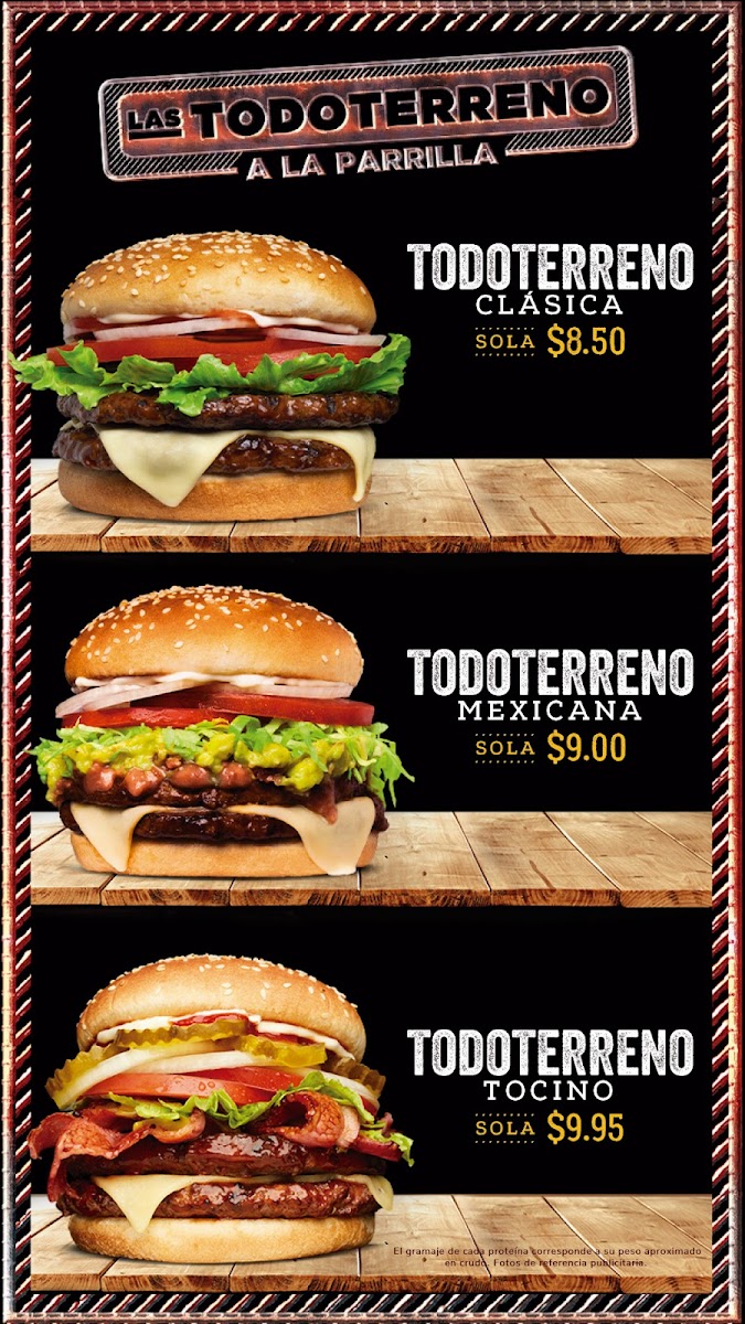 Menu Hamburguesas El Corral Paseo San Francisco - Cumbayá-8