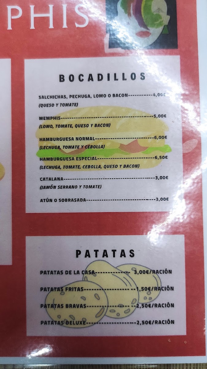 Menu Hamburguesería Memphis-10