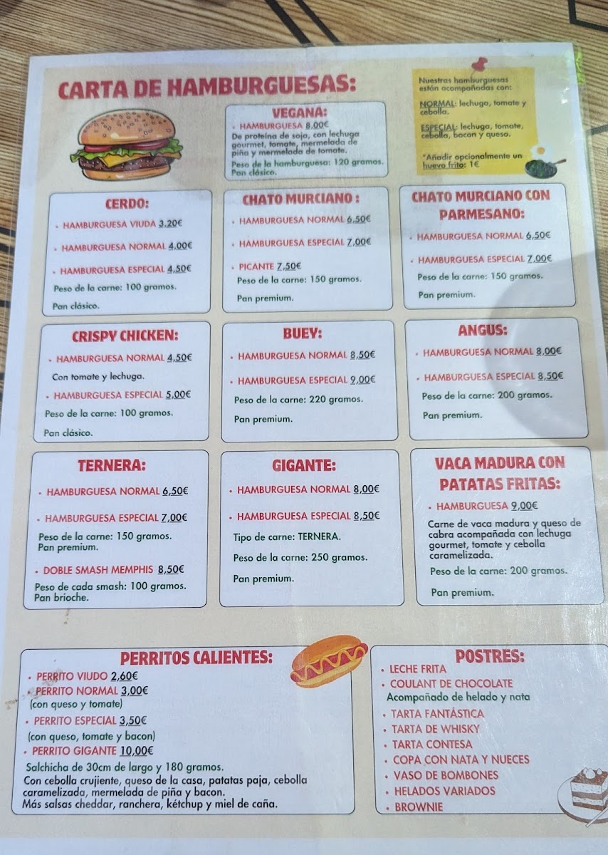 Menu Hamburguesería Memphis-2