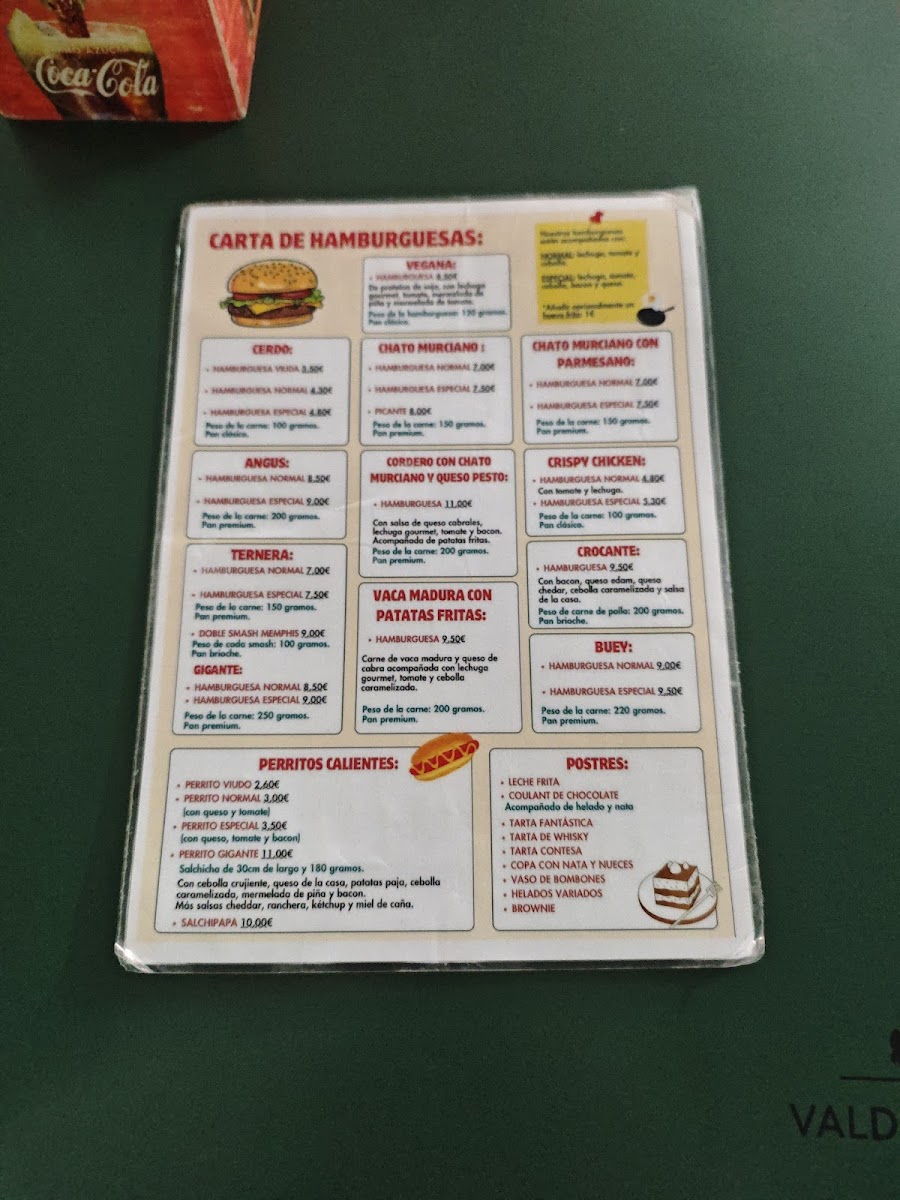 Menu Hamburguesería Memphis-3