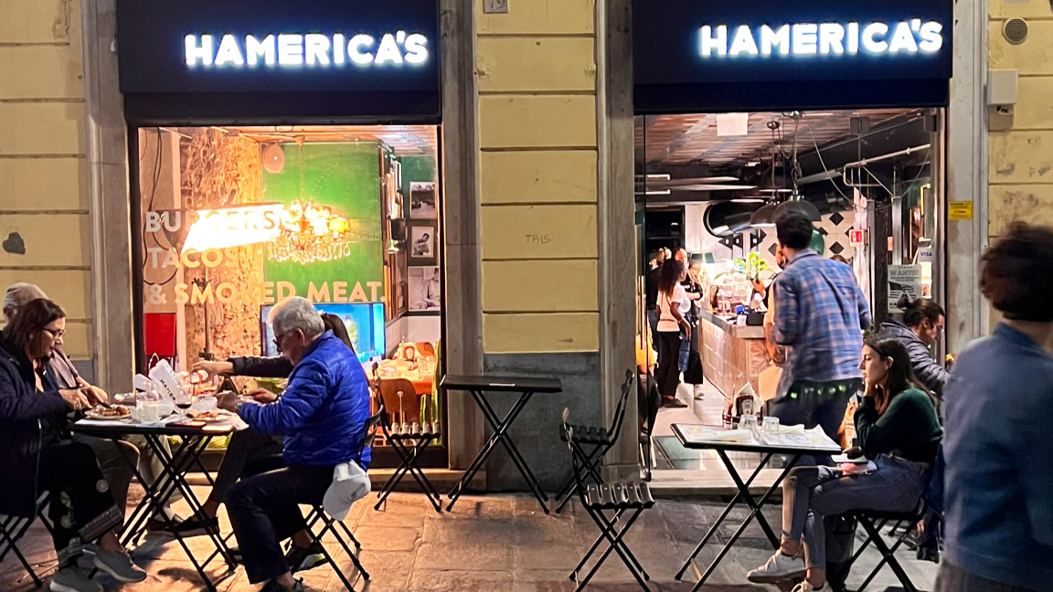 Hamerica's Genova Via San Lorenzo