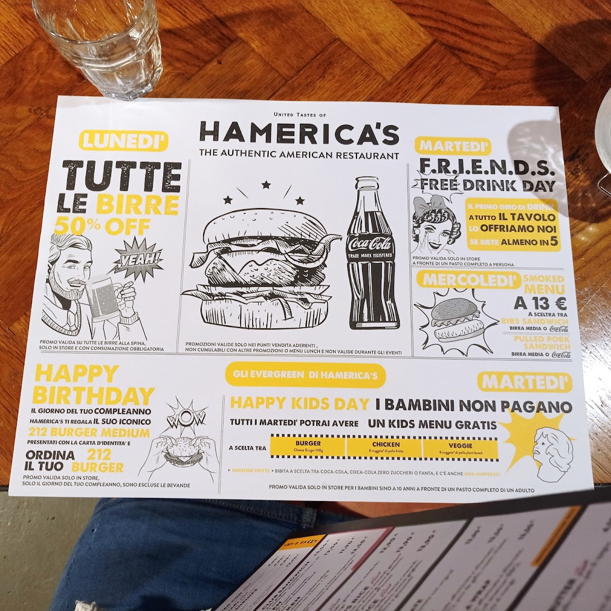 Menu Hamerica's Genova Via San Lorenzo-4