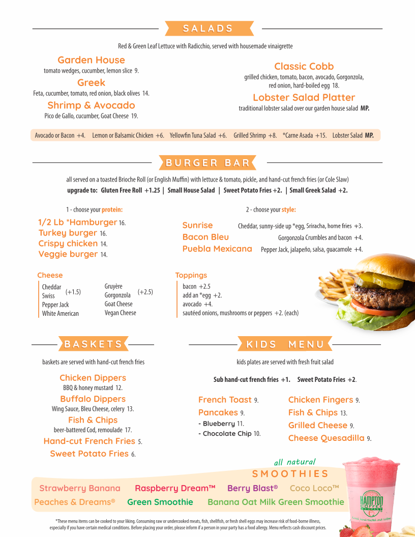 Menu Hampton Coffee Company-2