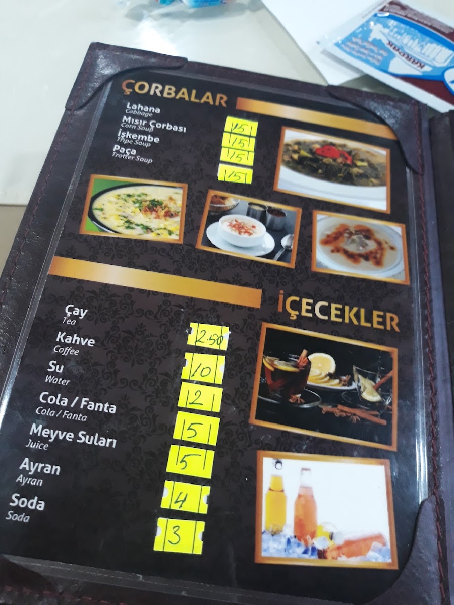 Menu Hamsiköy Kardak Tesisleri-1