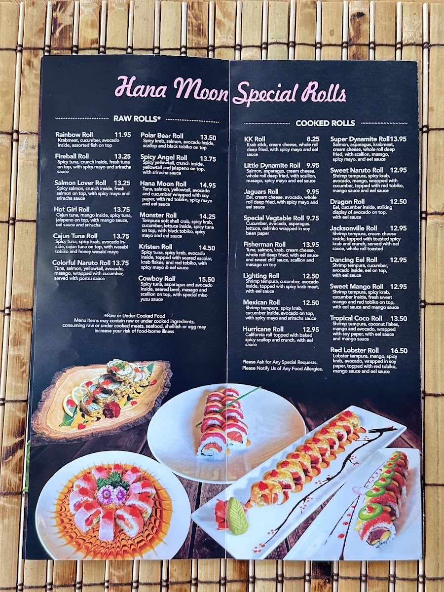 Menu Hana Moon Japanese Restaurant-4