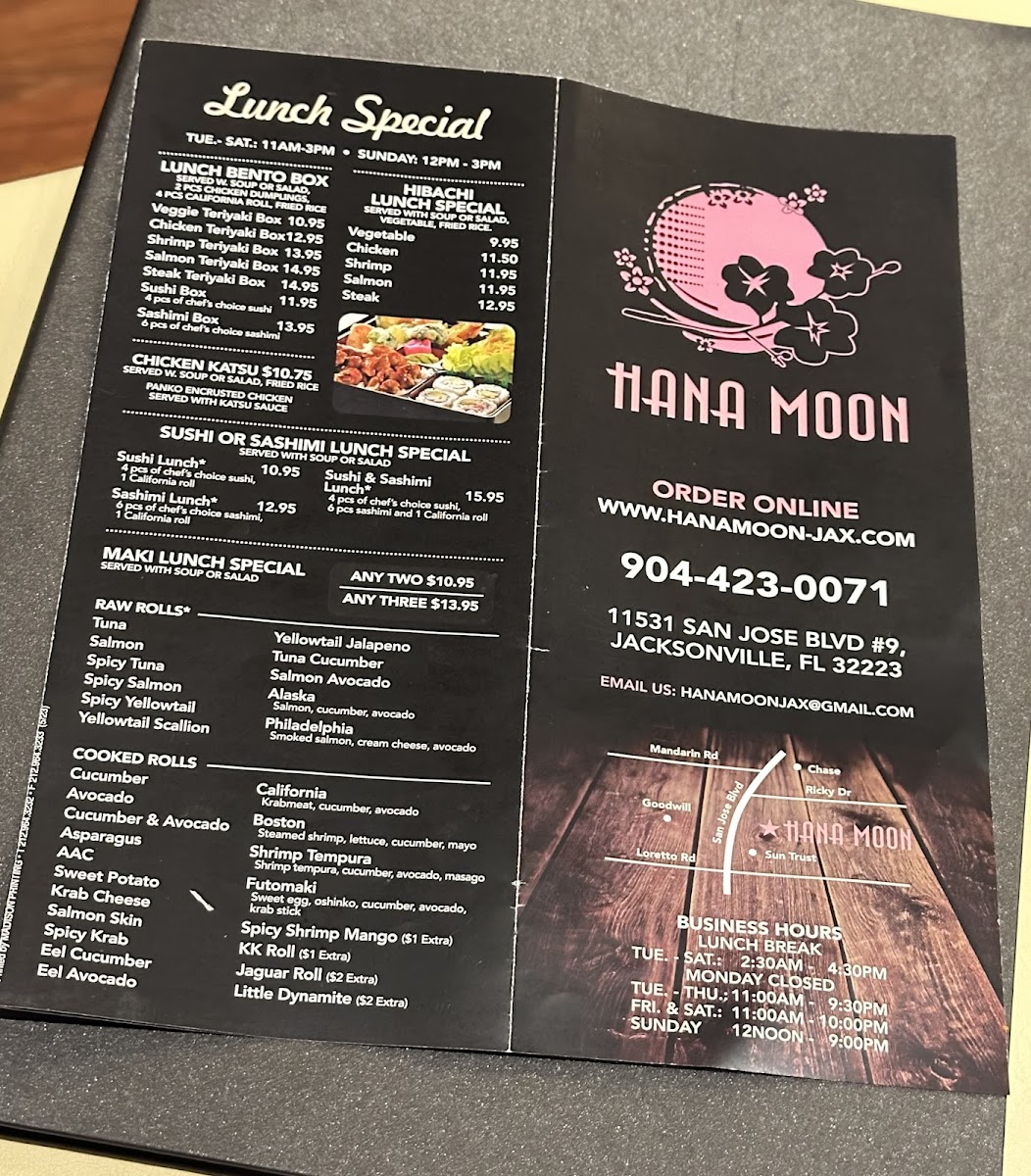 Menu Hana Moon Japanese Restaurant-8