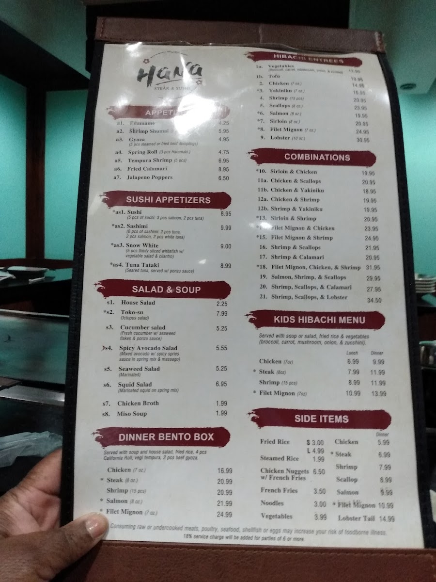 Menu Hana Steak & Sushi-10