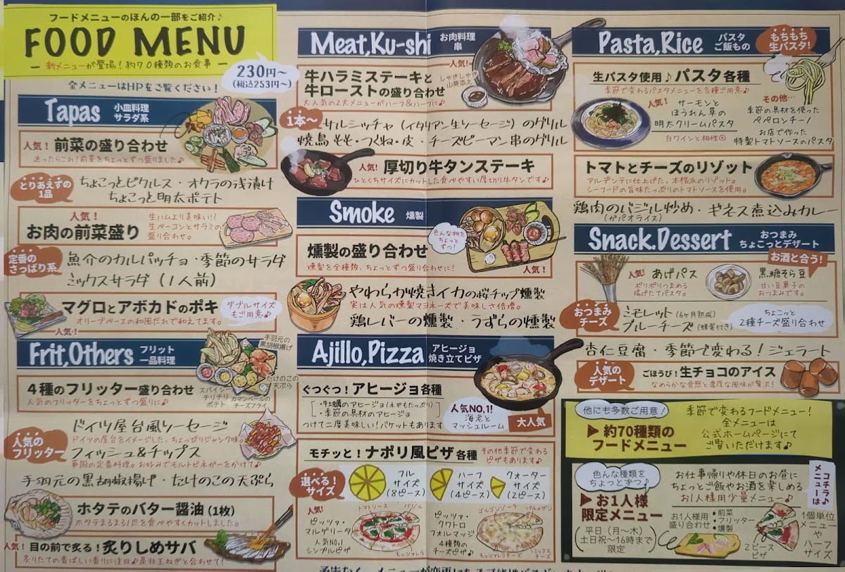 Menu Hanako Kitchen-1