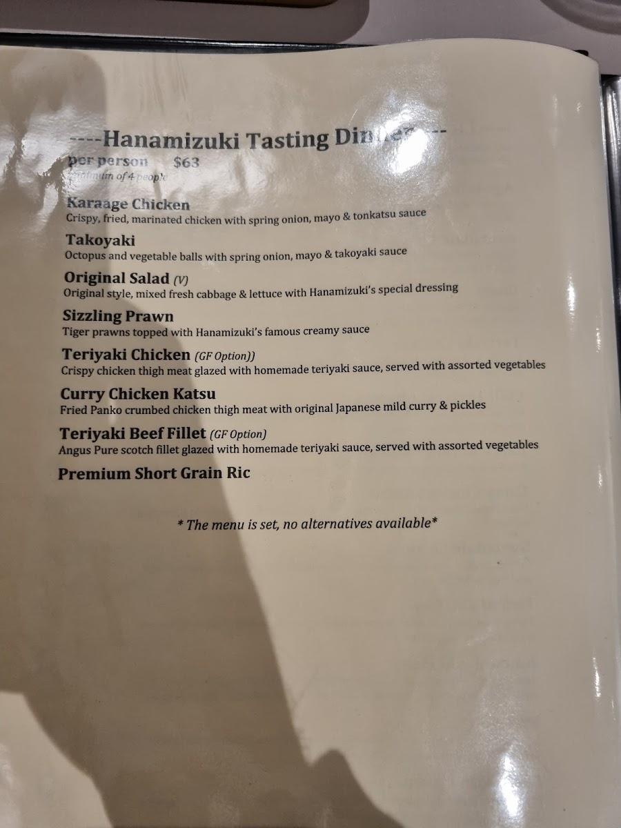 Menu Hanamizuki Japanese Restaurant-7