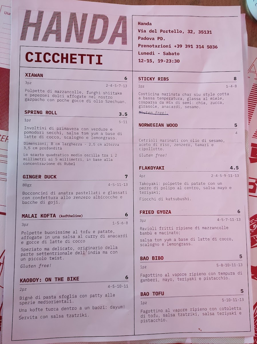 Menu Handa-2