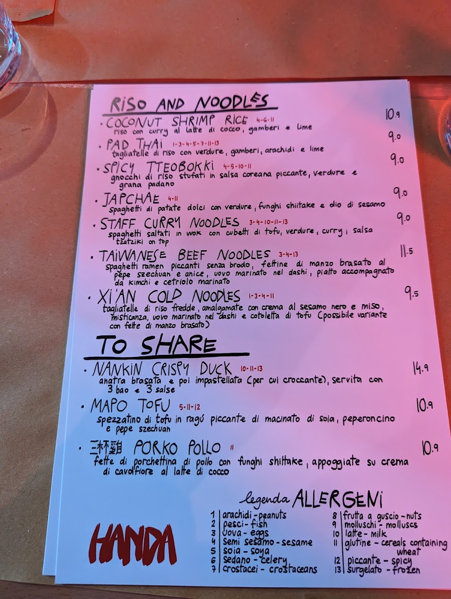 Menu Handa-3