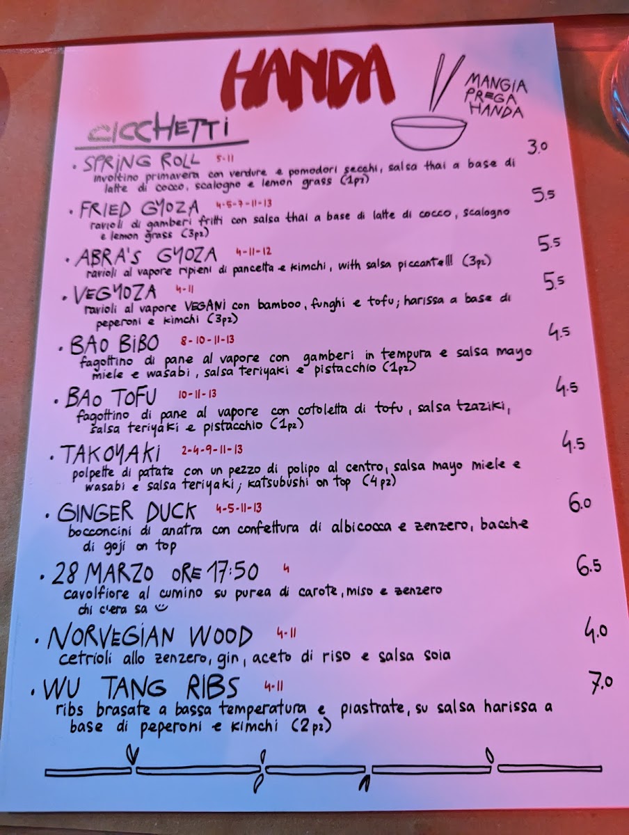 Menu Handa-4