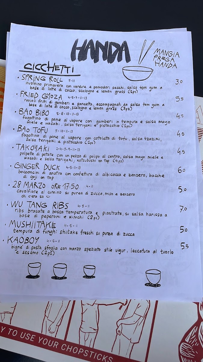 Menu Handa-9